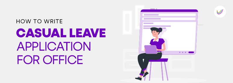 Casual Leave Application Format for Office